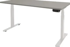Schaffenburg Dextro Plus Zit-sta-bureau Rechthoekig T-Voet 1.800 (B) x 800 (D) x 645 (H) mm Melamine