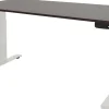 Schaffenburg Dextro Plus Zit-sta-bureau Rechthoekig Eiken T-Voet 1.200 (B) x 800 (D) x 645 (H) mm Melamine