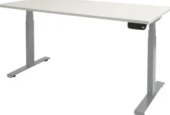 Schaffenburg Dextro Plus Zit-sta-bureau Rechthoekig T-Voet 1.800 (B) x 900 (D) x 645 (H) mm Melamine