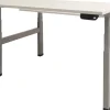 Schaffenburg Dextro Plus Duo Zit-sta-bureau Rechthoekig H-Frame 1.200 (B) x 800 (D) x 645 (H) mm Melamine