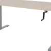 Schaffenburg Dextro Slinger Zit-sta-bureau Rechthoekig Eiken T-Voet 1.800 (B) x 800 (D) x 705 (H) mm Melamine