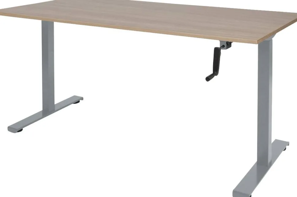 Schaffenburg Dextro Slinger Zit-sta-bureau Rechthoekig Kersen T-Voet 1.800 (B) x 800 (D) x 705 (H) mm Melamine