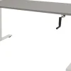 Schaffenburg Dextro Slinger Zit-sta-bureau Rechthoekig T-Voet 1.800 (B) x 800 (D) x 705 (H) mm Melamine