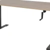 Schaffenburg Dextro Slinger Zit-sta-bureau Rechthoekig Kersen T-Voet 1.800 (B) x 800 (D) x 705 (H) mm Melamine
