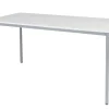 Schaffenburg Kantinetafel Domino Basic Wit, aluminium 1.600 x 800 x 740 mm