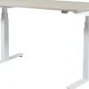 Schaffenburg Lectro Basic Zit-sta-bureau Eiken T-Voet 1.600 (B) x 800 (D) x 710 (H) mm Melamine