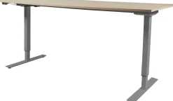Schaffenburg Lectro Basic Zit-sta-bureau Eiken T-Voet 1.800 (B) x 800 (D) x 710 (H) mm Melamine