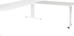 Schaffenburg Linesto Plus Bureau-uitbreiding Rechthoekig T-Voet 1.200 (B) x 600 (D) x 655 (H) mm Melamine