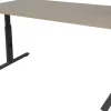 Schaffenburg Linesto Plus Bureau Rechthoekig Eiken T-Voet 1.400 (B) x 800 (D) x 655 (H) mm Melamine