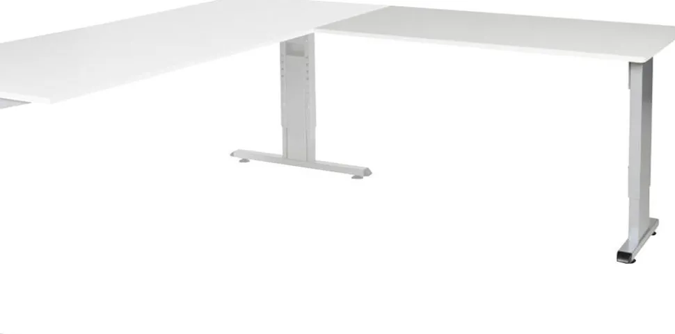 Schaffenburg Linesto Plus Bureau-uitbreiding Rechthoekig T-Voet 1.200 (B) x 600 (D) x 655 (H) mm Melamine