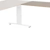 Schaffenburg Linesto Plus Bureau-uitbreiding Rechthoekig Kersen T-Voet 1.200 (B) x 600 (D) x 655 (H) mm Melamine