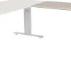 Schaffenburg Linesto Plus Bureau-uitbreiding Rechthoekig Eiken T-Voet 1.200 (B) x 600 (D) x 655 (H) mm Melamine