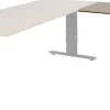 Schaffenburg Linesto Plus Bureau-uitbreiding Rechthoekig Kersen T-Voet 800 (B) x 600 (D) x 655 (H) mm Melamine