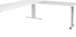 Schaffenburg Linesto Plus Bureau-uitbreiding Rechthoekig T-Voet 1.200 (B) x 600 (D) x 655 (H) mm Melamine