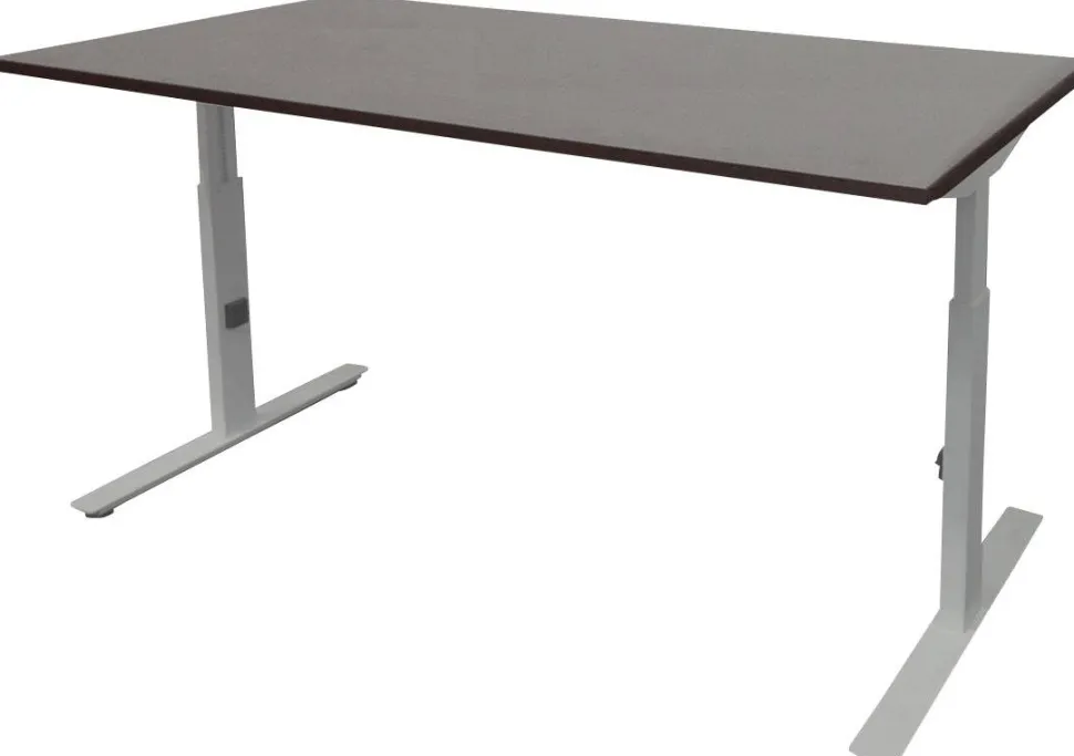 Schaffenburg Linesto Plus Bureau Rechthoekig Eiken T-Voet 1.200 (B) x 800 (D) x 655 (H) mm Melamine
