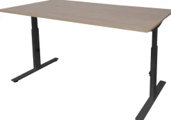 Schaffenburg Linesto Plus Bureau Rechthoekig Kersen T-Voet 1.200 (B) x 800 (D) x 655 (H) mm Melamine
