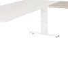 Schaffenburg Linesto Plus Bureau-uitbreiding Rechthoekig Eiken T-Voet 800 (B) x 600 (D) x 655 (H) mm Melamine