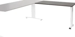 Schaffenburg Linesto Plus Bureau-uitbreiding Rechthoekig Eiken T-Voet 1.200 (B) x 600 (D) x 655 (H) mm Melamine