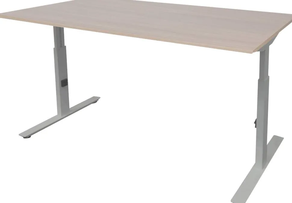 Schaffenburg Linesto Plus Bureau Rechthoekig Eiken T-Voet 1.200 (B) x 800 (D) x 655 (H) mm Melamine