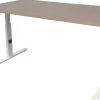 Schaffenburg Linesto Plus Bureau Rechthoekig Kersen T-Voet 1.200 (B) x 800 (D) x 655 (H) mm Melamine