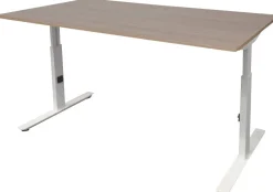 Schaffenburg Linesto Plus Bureau Rechthoekig Kersen T-Voet 1.200 (B) x 800 (D) x 655 (H) mm Melamine