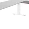 Schaffenburg Linesto Plus Bureau-uitbreiding Rechthoekig Eiken T-Voet 800 (B) x 600 (D) x 655 (H) mm Melamine