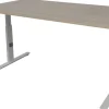 Schaffenburg Linesto Plus Bureau Rechthoekig Eiken T-Voet 1.600 (B) x 800 (D) x 655 (H) mm Melamine