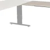Schaffenburg Linesto Plus Bureau-uitbreiding Rechthoekig Eiken T-Voet 1.200 (B) x 600 (D) x 655 (H) mm Melamine