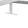 Schaffenburg Linesto Plus Bureau-uitbreiding Rechthoekig Eiken T-Voet 1.200 (B) x 600 (D) x 655 (H) mm Melamine