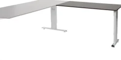 Schaffenburg Linesto Plus Bureau-uitbreiding Rechthoekig Eiken T-Voet 1.200 (B) x 600 (D) x 655 (H) mm Melamine