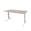 Schaffenburg Linesto Plus Bureau Rechthoekig Eiken T-Voet 1.200 (B) x 800 (D) x 655 (H) mm Melamine