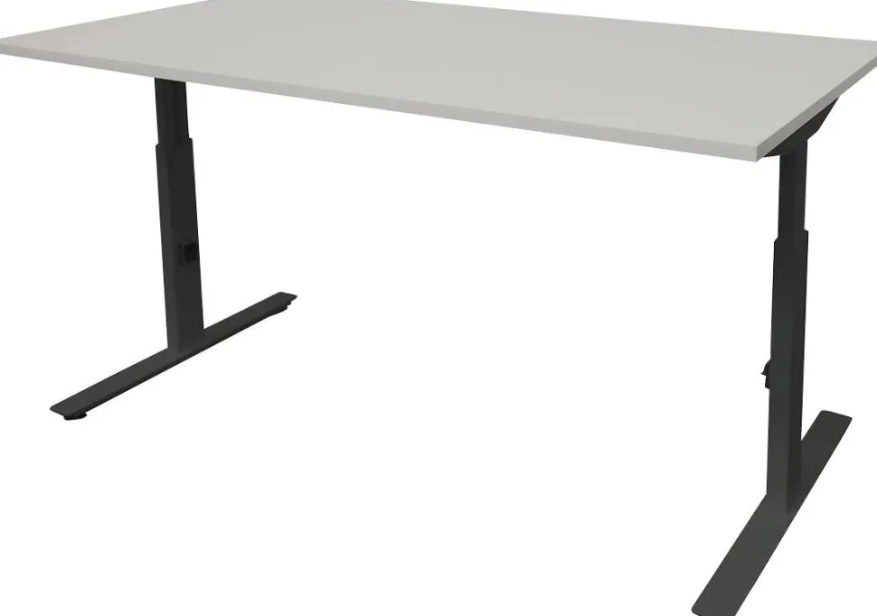 Schaffenburg Linesto Plus Bureau Rechthoekig Eiken T-Voet 1.400 (B) x 800 (D) x 655 (H) mm Melamine