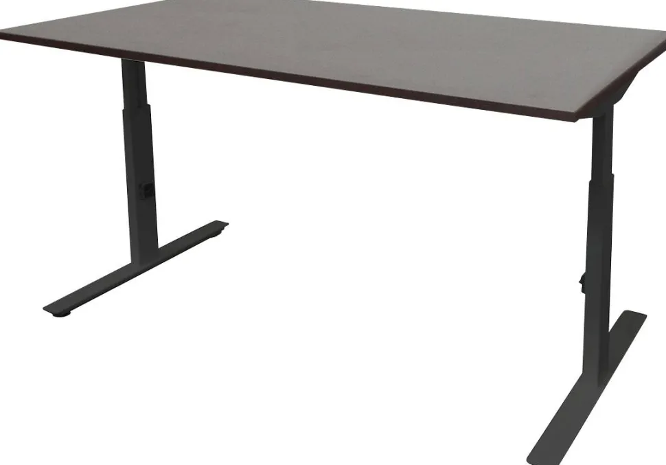 Schaffenburg Linesto Plus Bureau Rechthoekig Eiken T-Voet 1.400 (B) x 800 (D) x 655 (H) mm Melamine