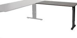 Schaffenburg Linesto Plus Bureau-uitbreiding Rechthoekig Eiken T-Voet 1.200 (B) x 600 (D) x 655 (H) mm Melamine