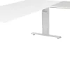 Schaffenburg Linesto Plus Bureau-uitbreiding Rechthoekig T-Voet 800 (B) x 600 (D) x 655 (H) mm Melamine