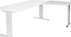 Schaffenburg Linesto Plus Bureau-uitbreiding Rechthoekig T-Voet 800 (B) x 600 (D) x 655 (H) mm Melamine