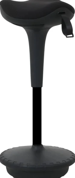 Schaffenburg Serie 235 Zit-sta-kruk Zwart ATCB-235-BF 330 x 330 mm