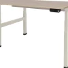 Schaffenburg Zit-sta-bureau Dextro Plus desk 180x80 robson oak 25mm-wit