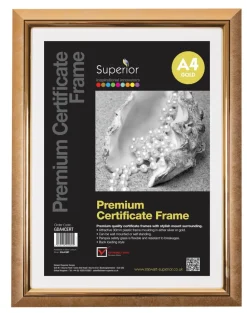 Seco A4 Fotolijst GDA4CERT 26 (B) x 26 (D) x 2,2 (H) cm GDA4CERT