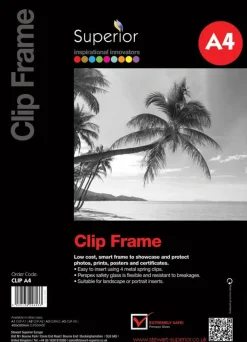 Seco A4 Klemlijst CLIPA4 21 (B) x 1 (D) x 29,7 (H) cm CLIPA4