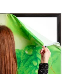 SHOWDOWN Botanical Leaves Textielen Wanddecoratie Multikleur Aluminium