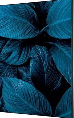 SHOWDOWN Botanical Leaves Textielen Wanddecoratie Multikleur Aluminium