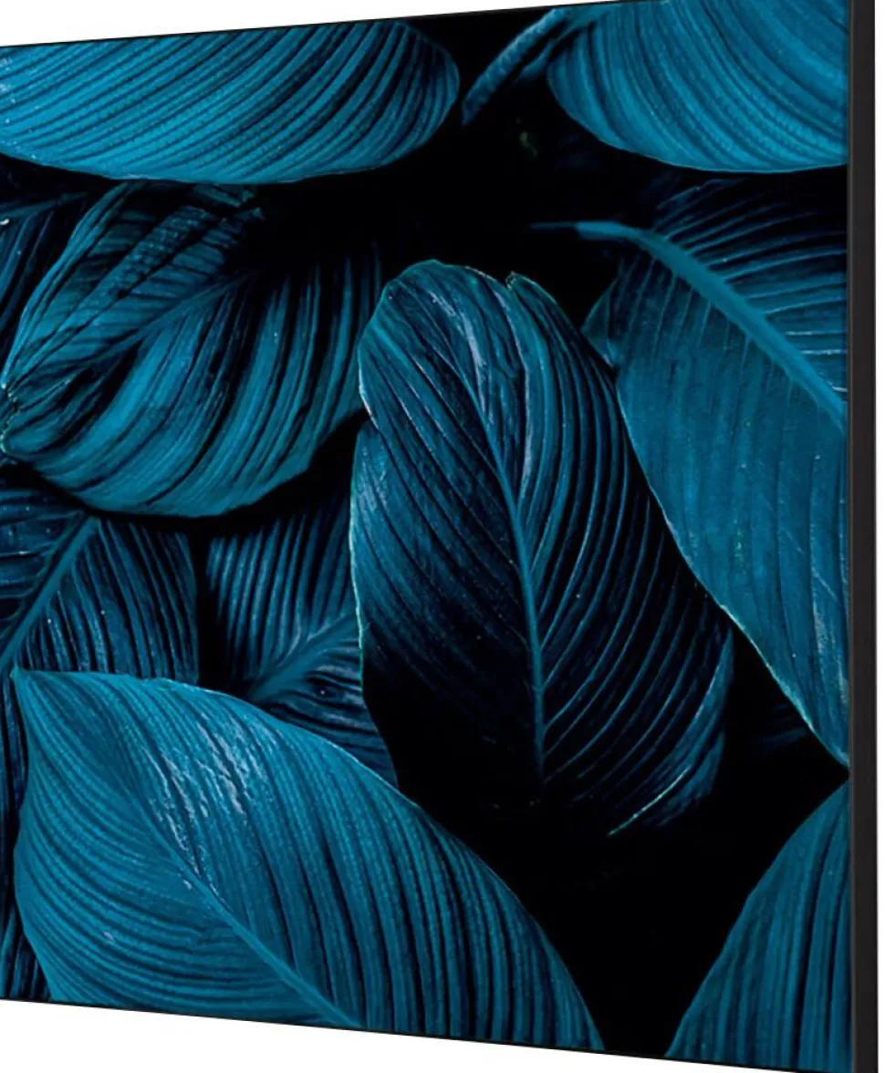 SHOWDOWN Botanical Leaves Textielen Wanddecoratie Multikleur Aluminium