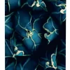SHOWDOWN Deco Scheidingswand Aluminium Blauw 1.020 x 450 x 2.020 mm