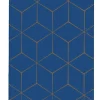 SHOWDOWN Deco Scheidingswand Aluminium Blauw 870 x 450 x 2.020 mm