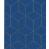 SHOWDOWN Deco Scheidingswand Aluminium Blauw 1.020 x 450 x 2.020 mm