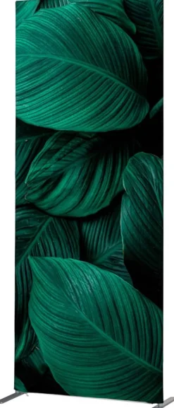 SHOWDOWN Deco Scheidingswand Aluminium Groen 870 x 450 x 2.020 mm