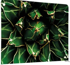 SHOWDOWN EU Scheidingswand Aluminium Groen 1.500 x 450 x 1.500 mm