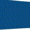 SHOWDOWN EU Scheidingswand Aluminium Blauw 1,500 x 1,500 x 450 mm