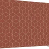 SHOWDOWN EU Scheidingswand Aluminium Roest 1.984 x 450 x 1.502 mm